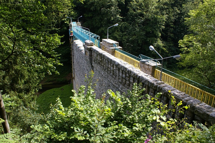 Dam on the Wilczka - Międzygórze stream